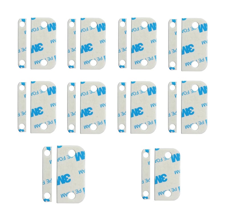 onten Replacement Adhesive for Ring Alarm Contact Sensors & Magnets (2nd Gen) – Double-Sided Mounting Tape for Secure Installation, Pack of 10 Sensor Pads & 10 Magnet Pads, Pre-Cut, No Cutting Needed - Image 1